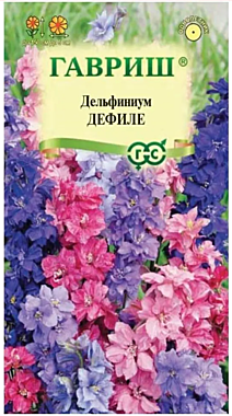 Семена: Дельфиниум Дефиле смесь (Ц) 0,05г G