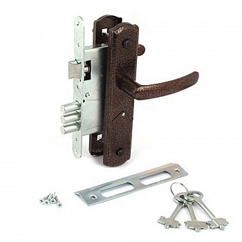 Замок врезн. Avers ЗВ9-4-1-4 медь 09623