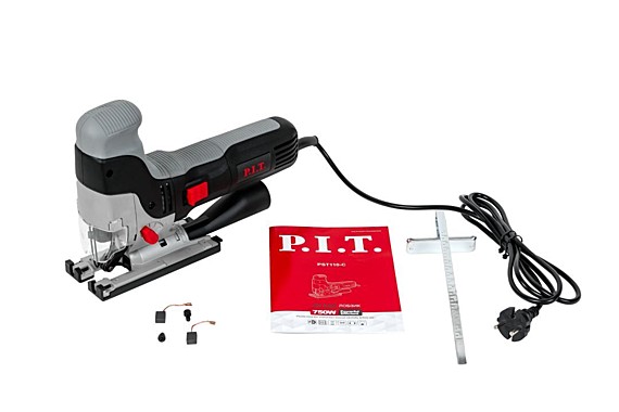 Электролобзик P.I.T. МАСТЕР PST110-C (750Вт 110мм 1000-3100 ход/мин 3режима)