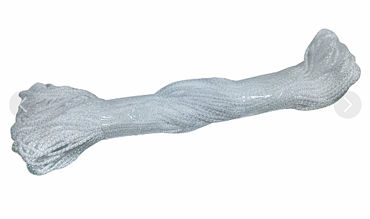 Шнур 3мм 10м белый