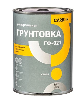 Грунтовка ГФ-021 0,9кг светло-серый CARBON 