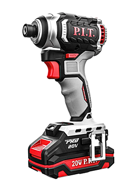 Винтоверт аккум. P.I.T. IMPACT PSD20H-170A бесщеточный 20В 170Нм 3ск 3500 уд HEX 1/4