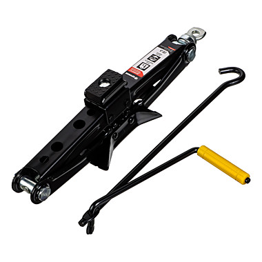 Домкрат механический ромбический 1,0т FALCO высота подъема 100-350мм, резиновая площадка 770-057