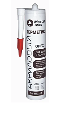 Герметик акриловый MasterTeks Profimaster для дерева и паркета 290мл ОРЕХ