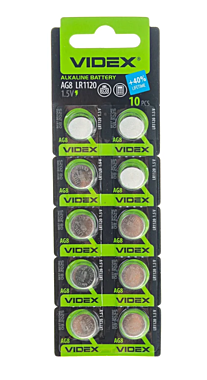 Батарейка VIDEX AG08 