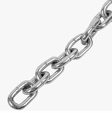 Цепь короткозвенная 8мм сварная DIN -766 