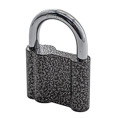 Замок навесной сталь 3 ключа 59х22х47мм дужка 9мм 70-0-096