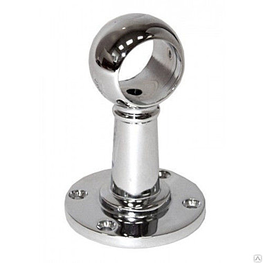 Держатель для рейлинга дистанц. сквозной (средний) высота до центра 65мм XG-019А/25 2852-25