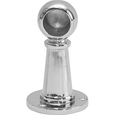 Держатель для рейлинга дистанц. торцевой (средний) высота до центра 65мм XG-019B/25 2853-25