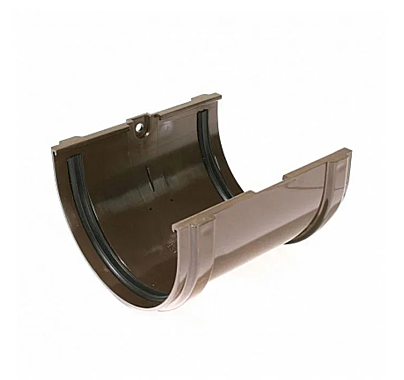 DOCKE PREMIUM Соединитель желобов коричневый