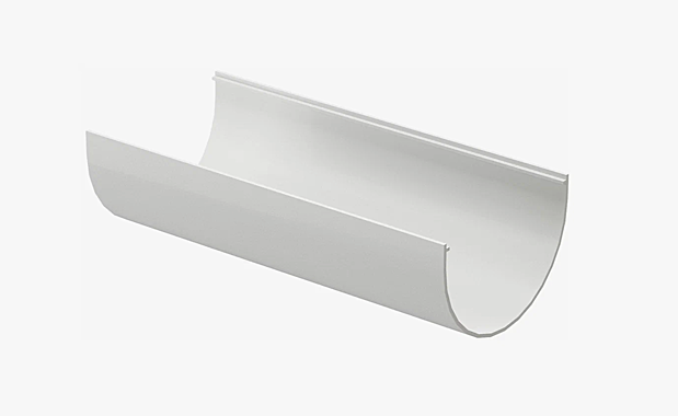 DOCKE PREMIUM Желоб водосточный 120х85х3000мм пломбир