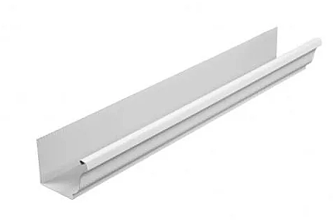 МоП Желоб водосточный 120x86x3000 белый ПЭ-01-9010-0,5