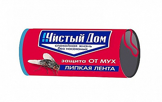 Мухоловка Чистый ДОМ (лента от мух) ЧД 02-188