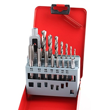 Набор для нарезания резьбы P.I.T. 15пр ASET09-015A