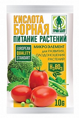 Кислота борная 10г ГБ Грин Бэлт 04-425