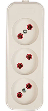 Колодка LEZARD б/з 3 гнезда 720-0300-303