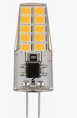 Лампа светодиодная ЭРА LED-JC-2.5W-220V-SLC-840-G4 JC капсульная 4000К нейтр бел Б0049092