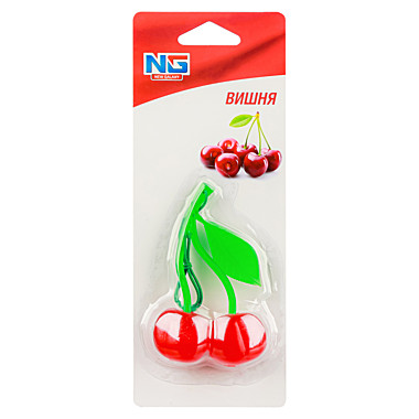 NEW GALAXY Ароматизатор гелевый 3D, 21 гр.,аромат вишня 794-185