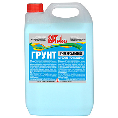 Грунтовка ВИТЕКО ВАК-02У 5л универсальная глубокого проникновения