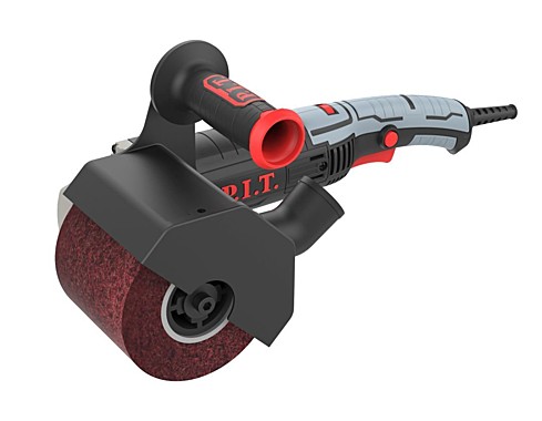 Шлифмашина P.I.T. PWP120-С щеточная (120х100мм 1400Вт 700-4200об/мин нейлон щетка пылезащита)