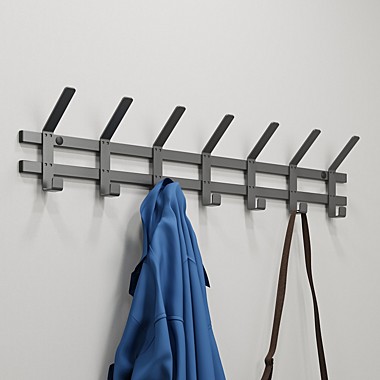 Вешалка настенная ТОРОНТО-7 (7 крючков) ГРАФИТ арт.ВНТ7 ГР