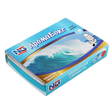 Ароматизатор NEW GALAXY под сиденье гелевый Аромабокс 200гр океанская свежесть 794-356