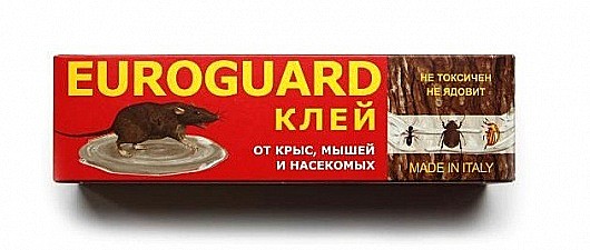 Клей от грызунов,насекомых EUROGUARD 135гр