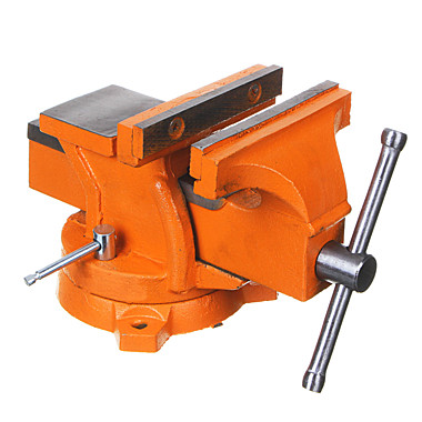 Тиски слесарные 125мм с поворотным механизмом 668-012