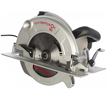 Электропила дисковая Интерскол ДП-190/1600М 1600Вт 63мм 190мм 