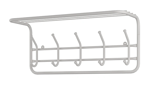 Вешалка с полкой 60 Белый ВСП 6 Б 