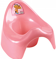 Горшок детский 11106 Семер розовый п/м ДУНЬЯ 29,5х29х20,5см