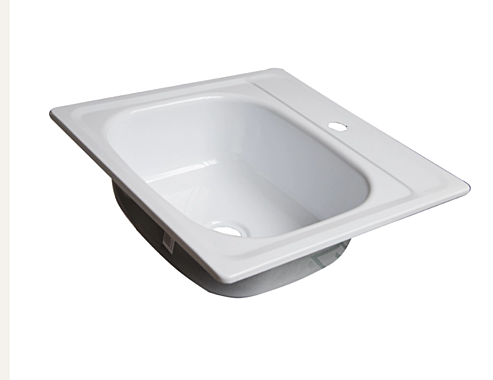 Мойка эмалированная 50х50см с кронштейнами г.Гомель 513712