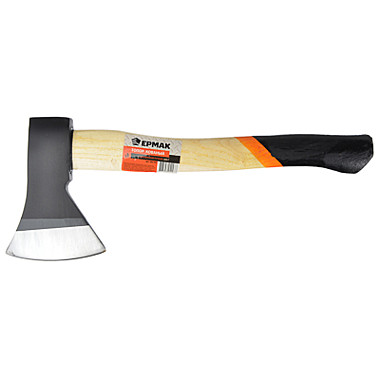 Топор ЕРМАК кованый с деревянной ручкой 600гр.