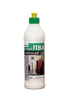 Клей ПВА ECOLUX универсальный 0,5л