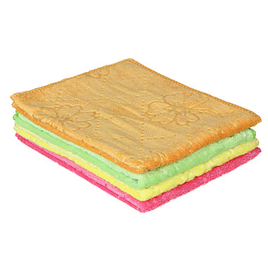 Салфетка из микрофибры VETTA универсальная махровая, 30х40см, 300 г/кв.м. 4 цвета