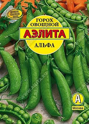 Семена: Горох Альфа (Ф) 25г А