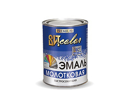 Эмаль с молотковый эффектом ВИТcolor 0,4кг шоколад