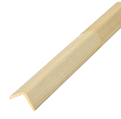 Угол деревянный 50х50х2.5м гладкий 