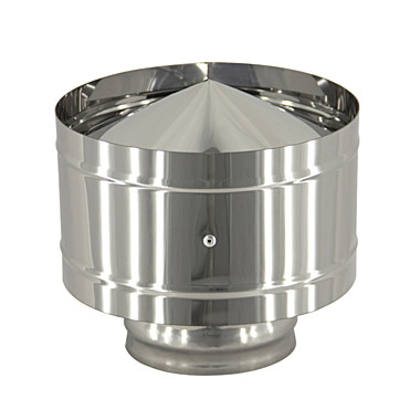 Дефлектор (зонт+кольцо) вентиляционный ф250 0,5мм Феррум f1814