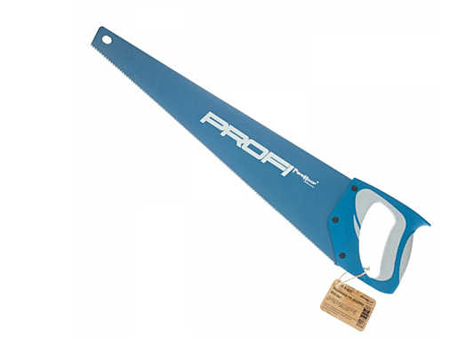 Ножовка по дереву PROFI 400мм синее тефлоновое покрытие 11-12TPI 42-3-840