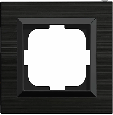 Рамка OVIVO 1 мест СУ QUANTUM ЧЕРНЫЙ 405-360000-096