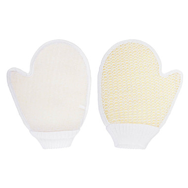 Мочалка банная сизаль варежка 17х21см 361-079