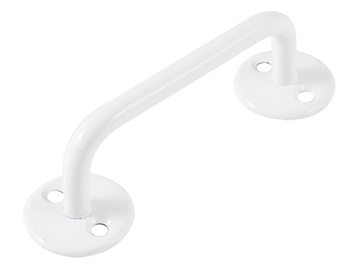 Ручка-скоба дверная 80мм с полимерным покрытием 70-0-818