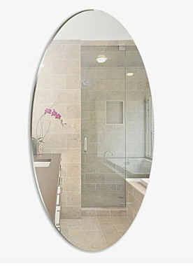 Зеркало MIXLINE овал 930х350мм 525520