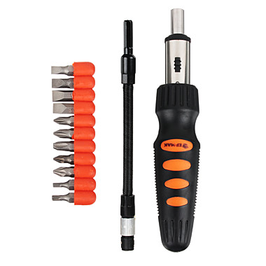 Отвертка ЕРМАК с набором бит 651-195